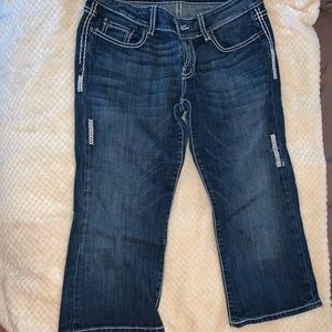 BKE Starlite Capri jeans